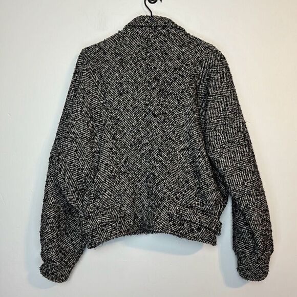 Havoc 80s Vintage Herringbone & Suede Jacket M - Picture 4 of 6